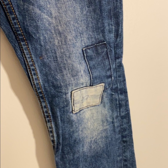 Zara distressed and patched jeans, size 7 - Picture 6 of 7
